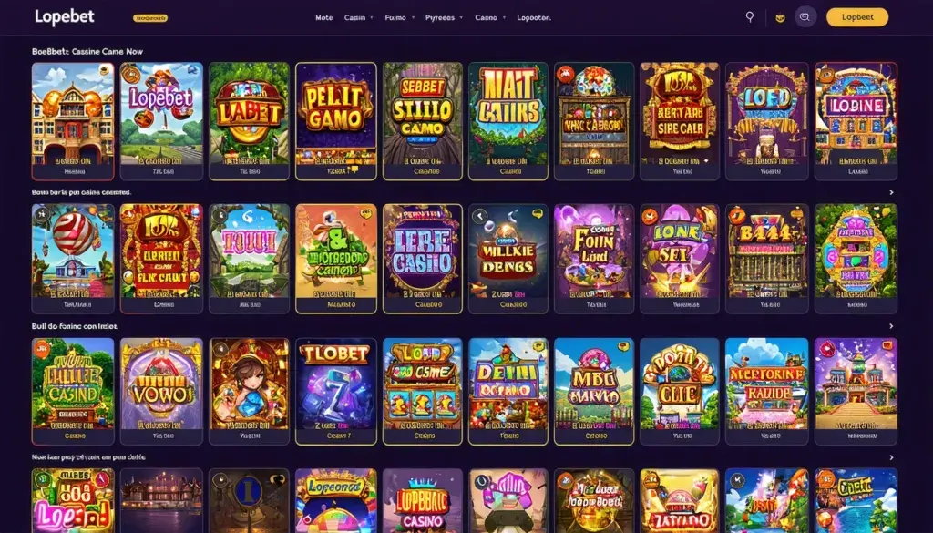 Lopebet Casino Game Selection: Top Lopebet casino games to play now