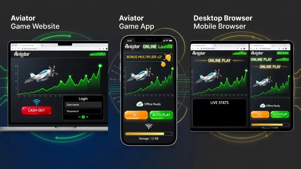 Aviator Game Website vs App vs Online Play: Mobile App Options and Platform Comparison